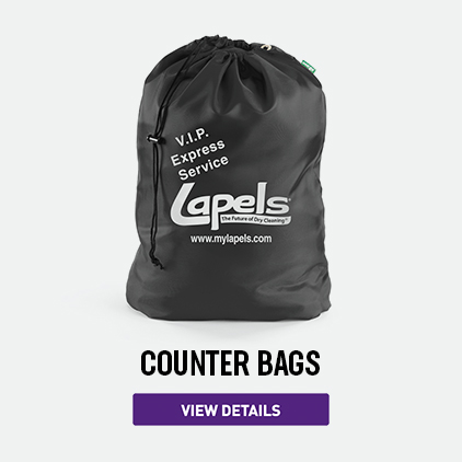 Black Lapels VIP Counter Bags