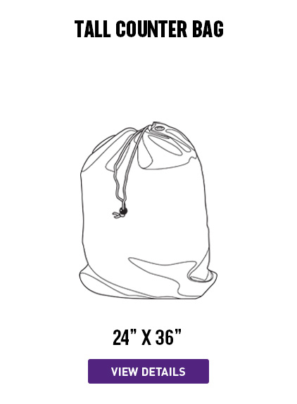 Tall Counter Bag