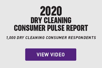 2020 Dry Cleaning Consumer Pulse Report View Report Button
