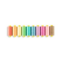 Gutermann Mara 100 All Purpose Thread Color Tones Pack - Tex 30 - 1,093 yds. - 10/Pack - Pastels