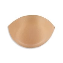 Non-Serged Molded Gel-Filled Sew-In Bra Cups - Size A/B - 1 Pair/Pack - Beige