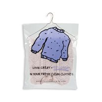 "Look Great" Tape Closure Sweater Bags - 20" x 18" - 500/Box