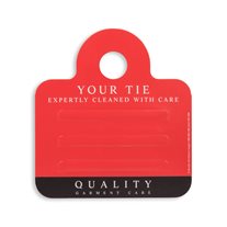 "Q-Quality" Tie/Belt Holders - 500/Box