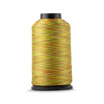 WAWAK Optipop Variegated Polyester Bonded Thread - Tex 35 - 3,000 Yds. - #1001 Rainbow