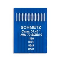 Schmetz Regular Point Industrial Machine Needles - Size 10 - 1128, 88x1, 88x9, DAx1 - 10/Pack