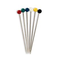 Ball Point Pins - #17 - 1 1/16" x 0.020" - 240/Pack - Assorted Colors