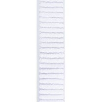 Plush Lingerie Elastic - 1" x 1 yd. - White