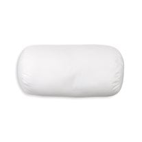 100% Polyester Neckroll Pillow Insert - 12" x 6" - White