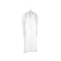 Vinyl Wedding Dress Garment Bag W/O Gusset - 3.2 mil. - 72" x 36" - Clear