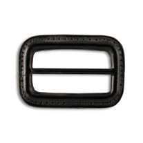 Genuine Leather Belt Buckles - 1 1/2" - Black