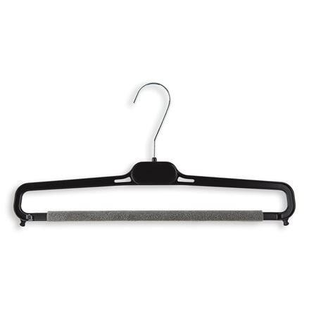Pant/Skirt Plastic Hangers W/ Foam Covered Bar - 14 Length/ 4 1/4