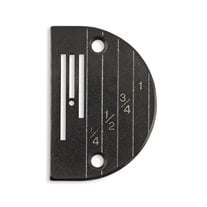 Needle Plate W/ Line Gauge - Sewing Machine Parts - (12482LG)