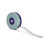 Sullivans Plastic Retractable Fiberglass Tape Measure - 120" - Metric/Inches