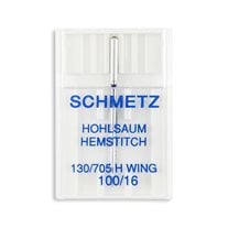 Schmetz Hemstitch Home Machine Needles - Size 16 - 15x1, 130/705 H Wing - 1/Pack