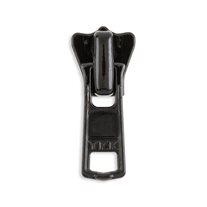 YKK #3 Molded Plastic Jacket Zipper Sliders - 2/Pack - Black (580)