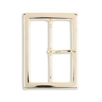Fashion Buckles - Large Square - 2 3/8" - Gold