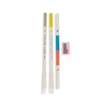 Clover Chacopel Fine Pencils - 3/Pack - Assorted Colors