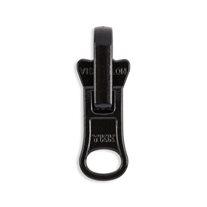 YKK #5 Molded Plastic Reversible Jacket Zipper Sliders - 10/Pack - Black (580)
