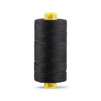 Gutermann Mara 15 Poly Wrapped Poly Core Thread - Tex 200 - 120 yds. - #000