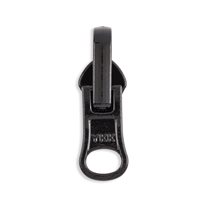 YKK #5 Nylon Coil Reversible Zipper Sliders - 10/Pack - Black (580)