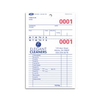 Custom Printed 3-Part Carbonless Invoices - Hardfront Copy - 4 1/4" x 6 1/2"