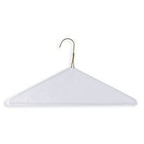 Plastic Dress Hangers - 17 Length/ 4 15/16 Neck - 100/Box - Clear - WAWAK  Sewing Supplies