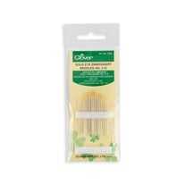 Clover Gold Eye Embroidery Hand Needles - Size 3-9 - 16/Pack