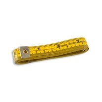 Fiberglass Tape Measure - 60" - Metric/Inches - Yellow