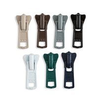 YKK #3 Molded Plastic Jacket Zipper Sliders - 24/Pack - Assorted Colors