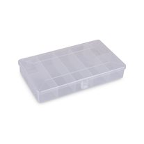 7-Compartment Plastic Tray - 6 1/4" x 3 1/2"