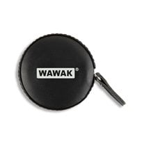 WAWAK Leather Retractable Fiberglass Tape Measure - 60" - Metric/Inches