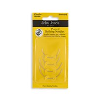 John James Assorted Curved Quilting Hand Needles - 4/Pack