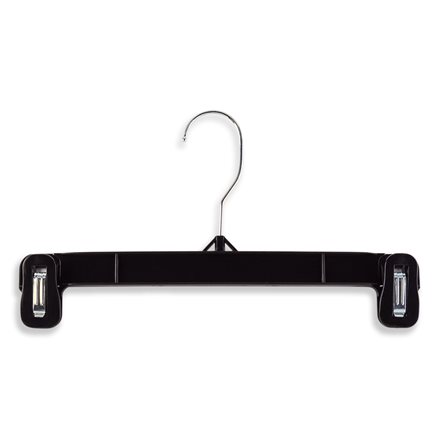 Long Neck Heat-Resistant Plastic Grip Hangers - 12 Length/ 4 1/4