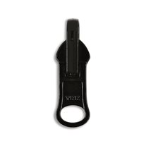 YKK #8 Nylon Coil Reversible Zipper Sliders - 10/Pack - Black (580)