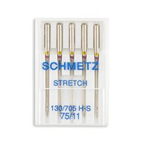 Schmetz Stretch Ball Point Home Machine Needles - Size 11 - 15x1, 130/705 H-S - 5/Pack