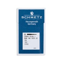 Schmetz Regular Point Straight Stitch Industrial Machine Needles - Size 22 - 794, 7x3, DYx3 - 10/Pack