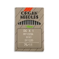 Organ Regular Point Straight Stitch Industrial Machine Needles - Size 11 - DCx1, MY1023A, 81x1, SY1225 - 10/Pack