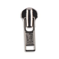 YKK #4.5 Metal Upholstery Zipper Sliders - 2/Pack - Aluminum