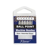 Klasse Assorted Ball Point Home Machine Needles - 6/Pack