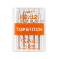 Klasse Topstitch Home Machine Needles - Size 12 - 5/Pack