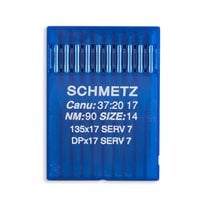 Schmetz  Serv 7 Industrial Machine Needles - Size 14 - 135x17 Serv 7, DPx17 Serv 7 - 10/Pack