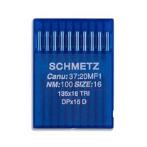 Schmetz Leather Industrial Machine Needles - Size 16 - 135x16 TRI, DPx16 D - 10/Pack