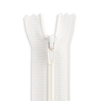 YKK #4.5 24" Nylon Coil Non-Separating Pant / Skirt / Dress / Handbag / Purse Zipper - Ivory (841)