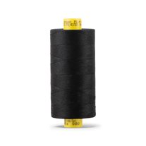 Gutermann Mara 100 Poly Wrapped Poly Core Thread - Tex 30 - 1,093 yds. - #000