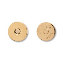 Round Magnetic Snaps - 3/4" - 1 Set/Pack - Gold
