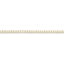 Glass Bridal Beads - 16" X 4mm - 2 Strands/Pack (Approximately 208) - Ivory