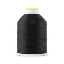 Coats Trilobal Polyester Embroidery Thread - Tex 27 - 1,100 yds. - Black