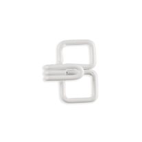 Wedding Gown Squared Hooks - Size 2 - 720 Sets/Pack - White