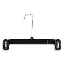 Long Neck Plastic Grip Hangers - 12" Length/ 5 5/8" Neck - 200/Box - Black