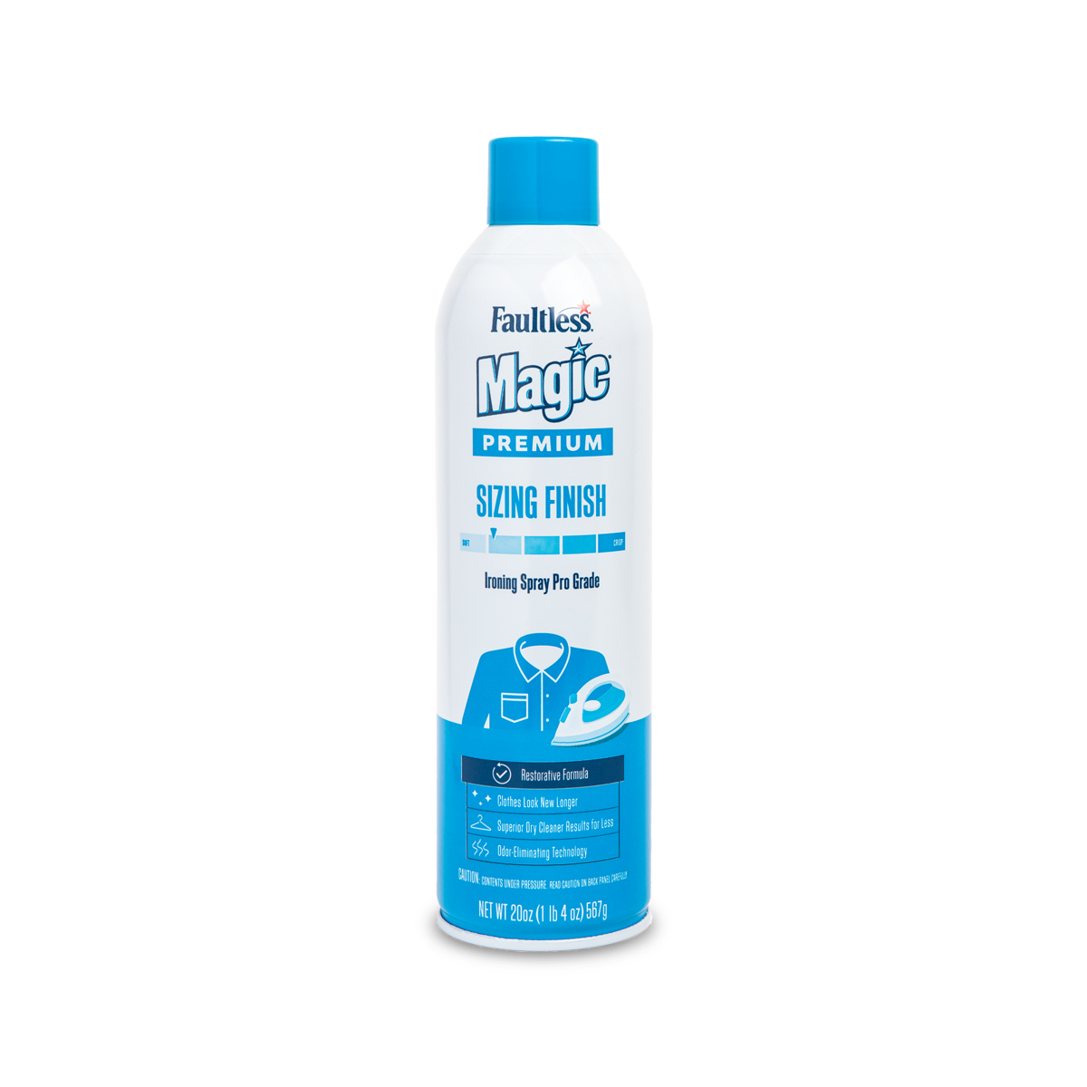 Magic Light Hold Sizing Starch Spray - 20 oz. - 12/Box - Cleaner's Supply